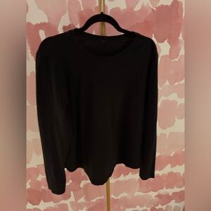Lululemon cotton oversized long sleeve tee